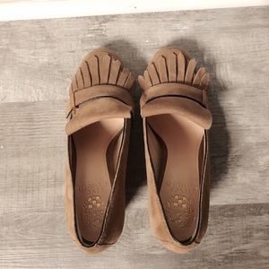 Vince camuto suede shoes